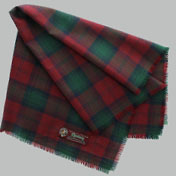 Square, Wool, PLAIN Weave, Lindsay Tartan